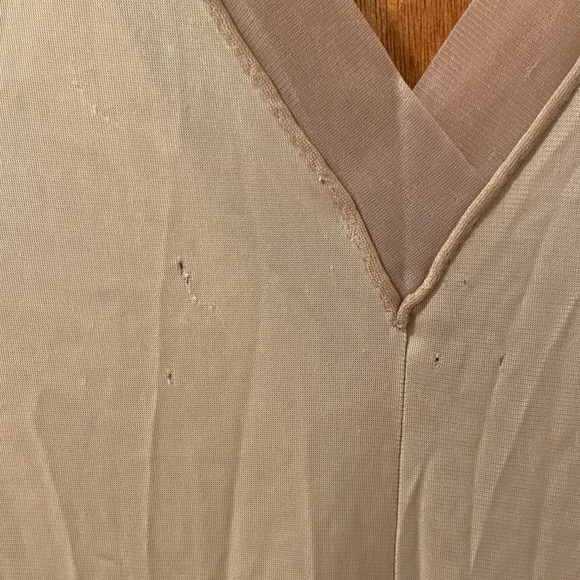 Vintage Brown Sleeveless Nightgown - Picture 4 of 5